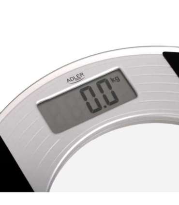 Adler Body fit Scales Maximum weight (capacity) 150 kg Accuracy 100 g Glass