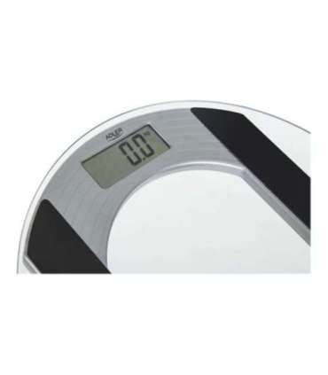 Adler Body fit Scales Maximum weight (capacity) 150 kg Accuracy 100 g Glass