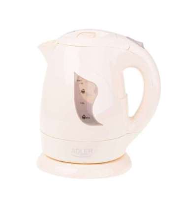 Adler Kettle AD 08 b Standard 850 W 1 L Plastic 360° rotational base Beige