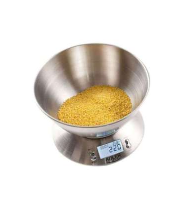 Adler Kitchen scales AD 3134 Maximum weight (capacity) 5 kg Graduation 1 g Stainless steel