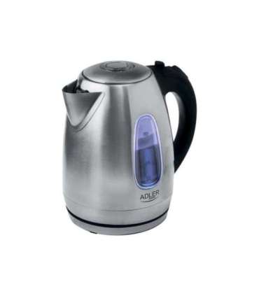 Adler Kettle AD 1223 Standard 2200 W 1.7 L Stainless steel 360° rotational base Stainless steel