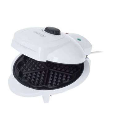 Camry Waffle maker CR 3022 1000 W Number of pastry 5 Heart shaped White