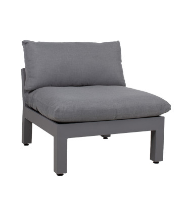 Средняя часть модульного дивана FLUFFY, серый