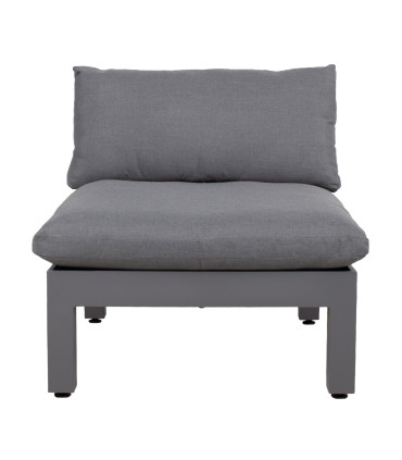 Средняя часть модульного дивана FLUFFY, серый