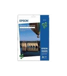 Premium Semigloss Photo Paper, DIN A4, 251g/mÂ², 20 Sheets A4