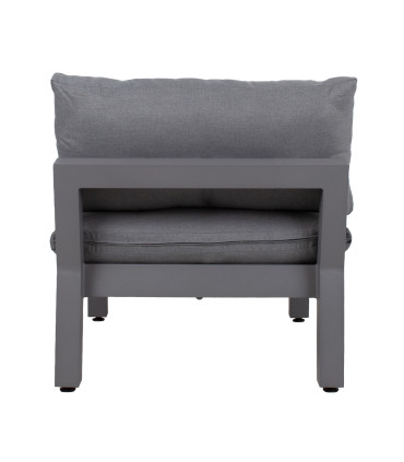 Средняя часть модульного дивана FLUFFY, серый