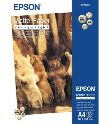 Matte Paper Heavy Weight, DIN A4, 167g/mÂ², 50 Sheets