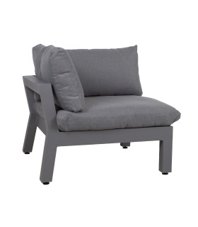 Угловая часть модульного дивана FLUFFY, серый