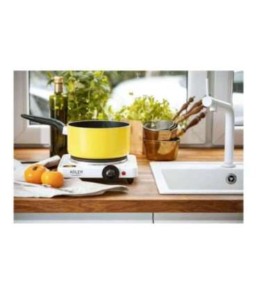 Adler Free standing table hob AD 6503 Number of burners/cooking zones 1 White Electric