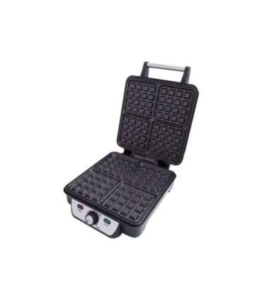 Camry Waffle maker CR 3025 1150 W Number of pastry 4 Belgium Black/Stainless steel