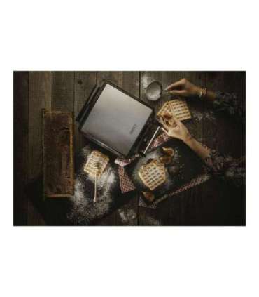 Camry Waffle maker CR 3025 1150 W Number of pastry 4 Belgium Black/Stainless steel