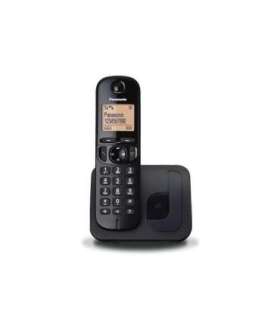 Panasonic Cordless KX-TGC210FXB Built-in display Caller ID Black Phonebook capacity 50 entries |