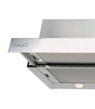 CATA Hood TF 2003 Duralum 600 Telescopic Energy efficiency class C Width 60 cm 390 m³/h Mechanical