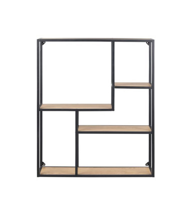 Seinariiul SEAFORD 75x20xH91cm, tamm, mööbliplaat, metall