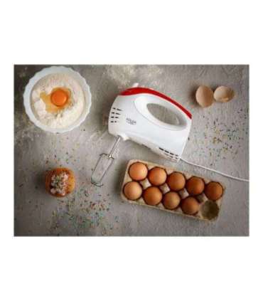 Adler Mixer AD 4212 Hand Mixer 300 W Number of speeds 5 Turbo mode White