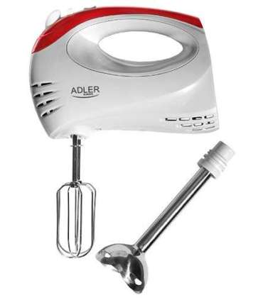 Adler Mixer AD 4212 Hand Mixer 300 W Number of speeds 5 Turbo mode White