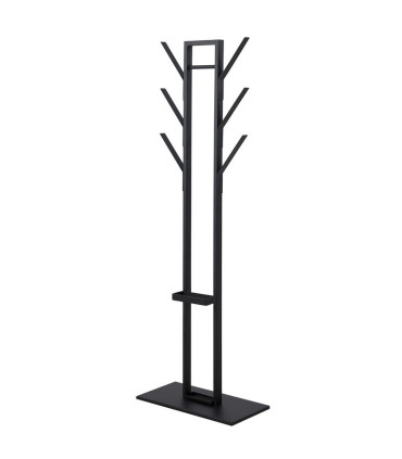 Põrandanagi VINSON 56x28xH165cm, vihmavarju hoidjaga, metall, must