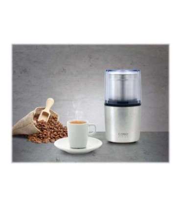 Caso Electric coffee grinder 1830 200 W W Lid safety switch Number of cups 8 pc(s) Stainless steel