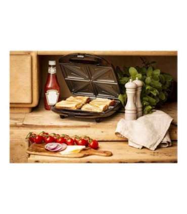 Camry Sandwich maker XL CR 3023 1500 W Number of plates 1 Number of pastry 4 Black
