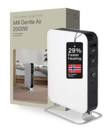 Mill Heater AB-H2000DN Oil Filled Radiator 2000 W Number of power levels 3 Suitable for rooms up to 24-34