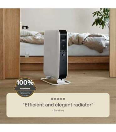 Mill Heater AB-H2000DN Oil Filled Radiator 2000 W Number of power levels 3 Suitable for rooms up to 24-34