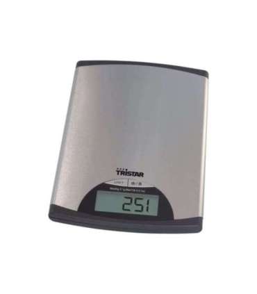 Tristar Kitchen scale KW-2435 Maximum weight (capacity) 5 kg Metallic