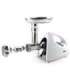 Tristar VM-4210 Meat Grinder White 3 Stainless steel grinding plates, Aluminum grinder head, Aluminum hopper tray,