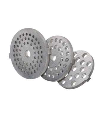 Tristar VM-4210 Meat Grinder White 3 Stainless steel grinding plates, Aluminum grinder head, Aluminum hopper tray,