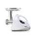 Tristar VM-4210 Meat Grinder White 3 Stainless steel grinding plates, Aluminum grinder head, Aluminum hopper tray,