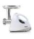 Tristar VM-4210 Meat Grinder White 3 Stainless steel grinding plates, Aluminum grinder head, Aluminum hopper tray,