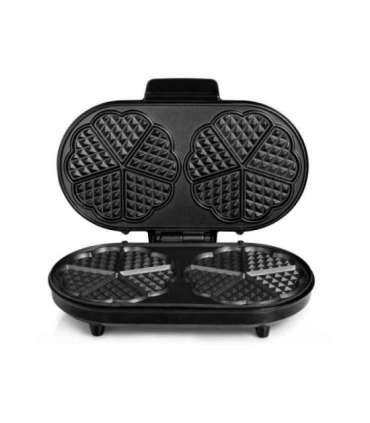 Tristar Waffle maker WF-2120 1200 W Number of pastry 10 Heart shaped Black