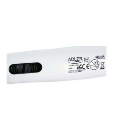 Adler Hair straightener 2 in 1 AD 2104 Warranty 24 month(s) Ceramic heating system 50 W White