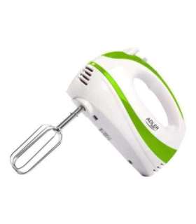 Adler Mixer AD 4205 g Hand Mixer 300 W Number of speeds 5 Turbo mode White/Green