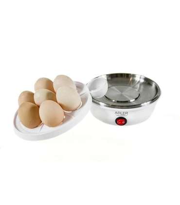 Adler Egg Boiler AD 4459 White 450 W Eggs capacity 7