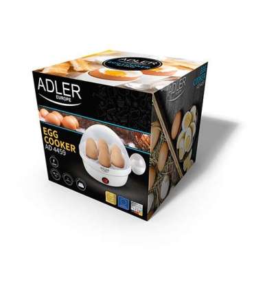 Adler Egg Boiler AD 4459 White 450 W Eggs capacity 7