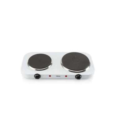 Tristar Free standing table hob KP-6245 Number of burners/cooking zones 2 Rotary White Electric