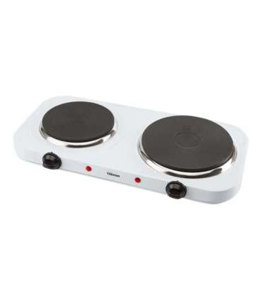Tristar Free standing table hob KP-6245 Number of burners/cooking zones 2 Rotary White Electric