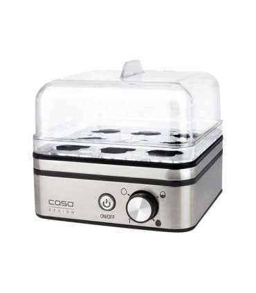 Caso Egg cooker E9 Stainless steel 400 W Functions 13 cooking levels