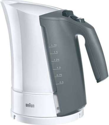 Braun WK 300 Standard kettle 2200 W 1.7 L Plastic 360° rotational base White