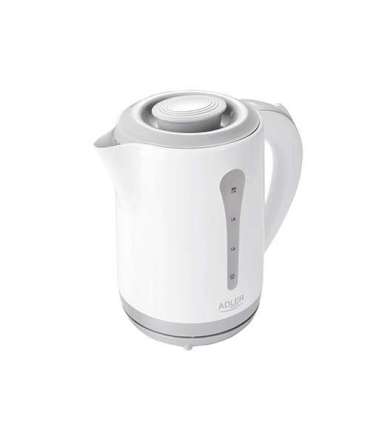 Kettle Adler AD 1244 Standard kettle 2000 W 2.5 L Plastic 360° rotational base White