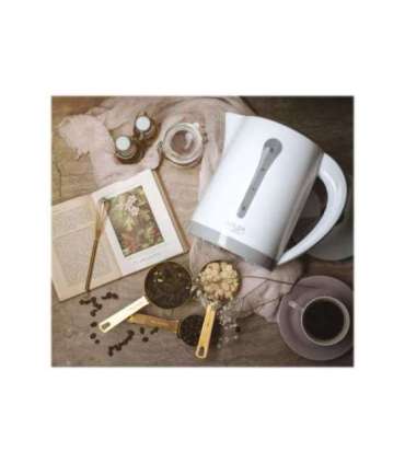 Kettle Adler AD 1244 Standard kettle 2000 W 2.5 L Plastic 360° rotational base White
