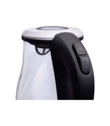 Camry CR 1251 Standard kettle 2000 W 1.7 L Glass 360° rotational base Glass/Black