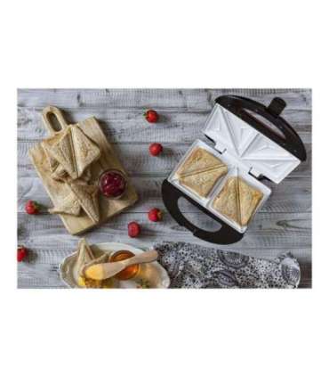 Camry Sandwich maker CR 3018 850 W Number of plates 1 Number of pastry 2 Ceramic coating Black