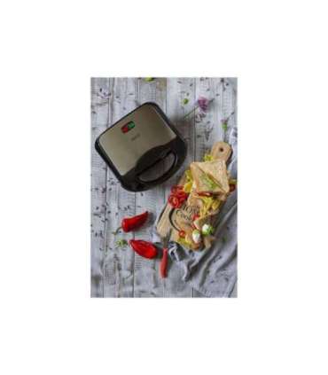 Camry Sandwich maker CR 3018 850 W Number of plates 1 Number of pastry 2 Ceramic coating Black