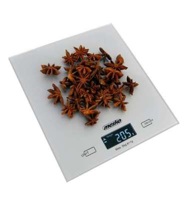 Mesko Kitchen Scales MS 3145 Maximum weight (capacity) 5 kg Graduation 1 g Display type LCD Silver