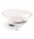 Adler AD 3137 Kitchen scales, Capacity 5 kg , Graduation 1g, Big LCD Display, Auto-zero/Auto-off, Large bowl, White |