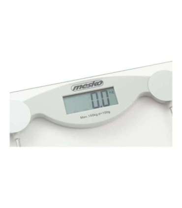 Mesko Bathroom scales MS 8137 Maximum weight (capacity) 150 kg Accuracy 100 g Glass