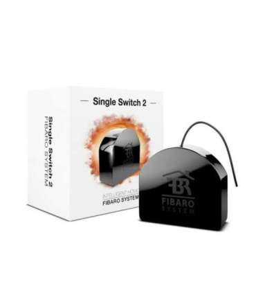 Fibaro Single Switch 2 Z-Wave Black