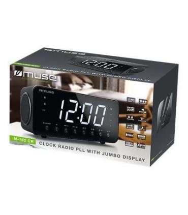 Muse Clock radio M-192CR Black
