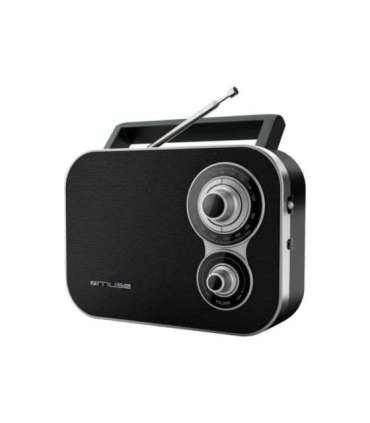 Muse M-051R 2-band portable radio Black